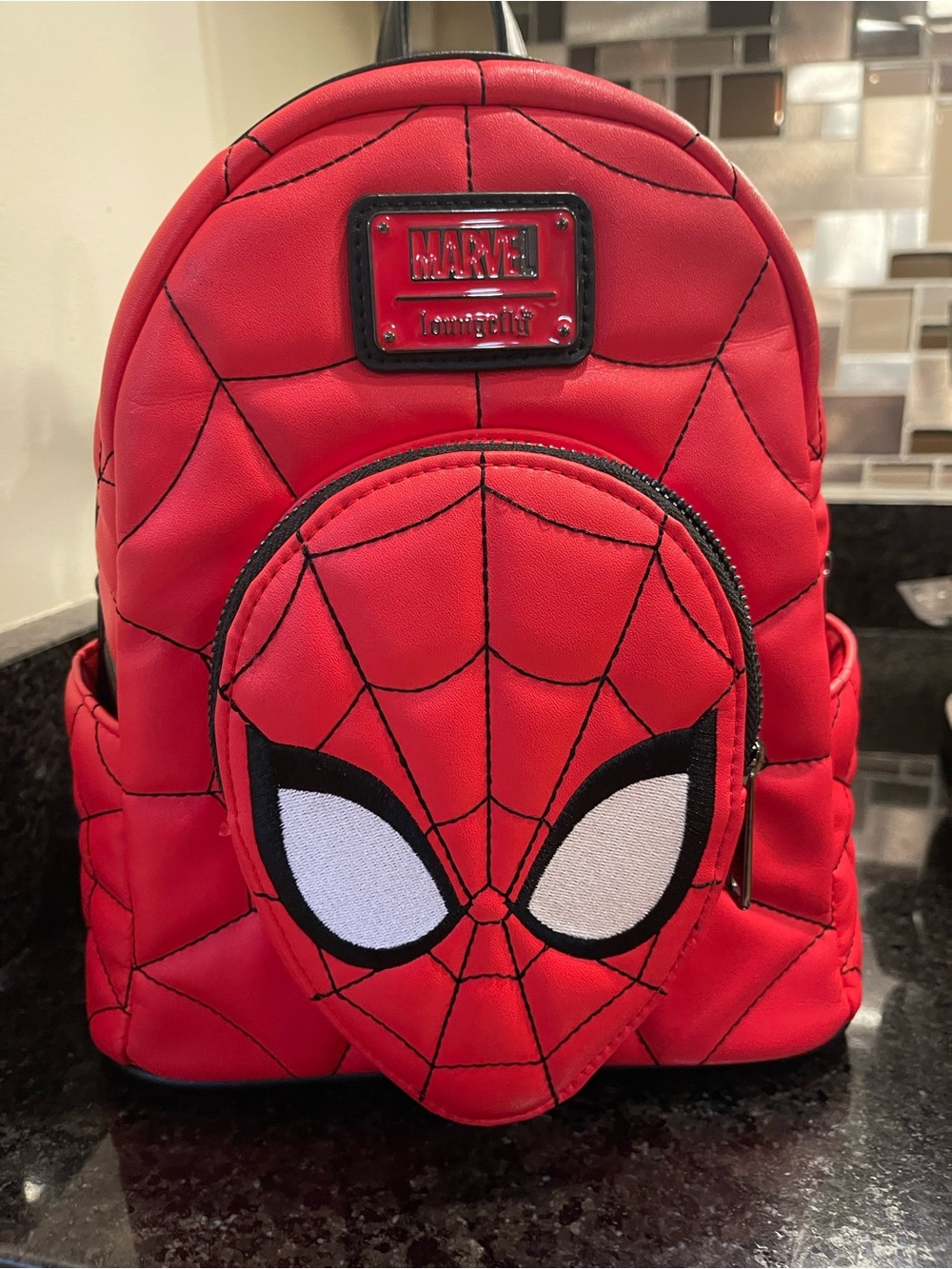 Marvel Red Spider-Man loungefly Mini Backpack
